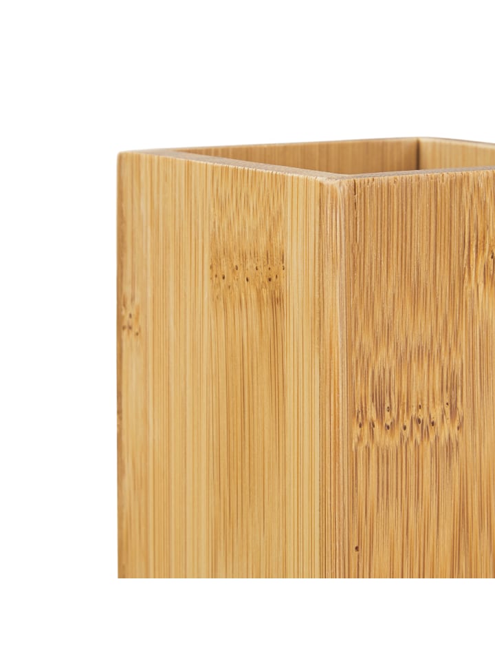 relaxdays 3 x Zahnputzbecher in Natur günstig kaufen onesize