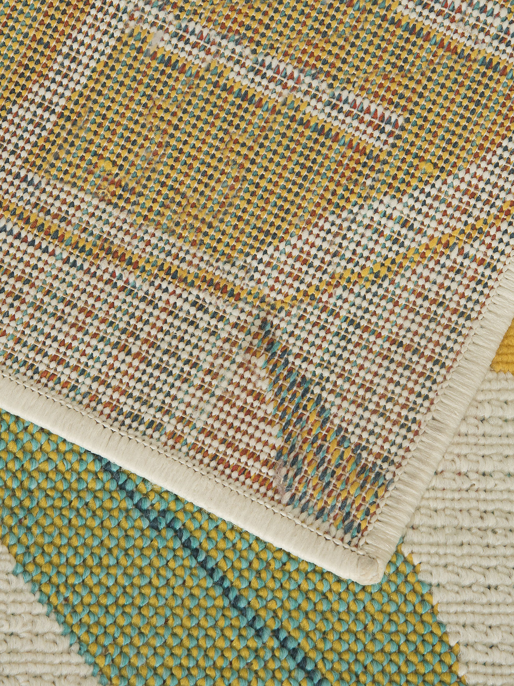 Amalfi Dream Outdoor-Teppich, Zitrone
