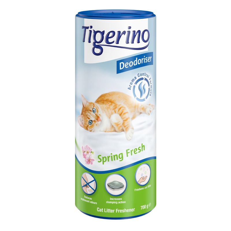 Tigerino Refresher Naturton-Deodorant für Katzenstreu | bitiba %