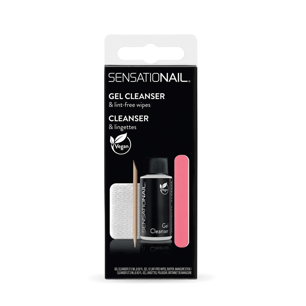 sensationail Gel Cleanser et Lingettes Gel Cleanser et Lingettes
