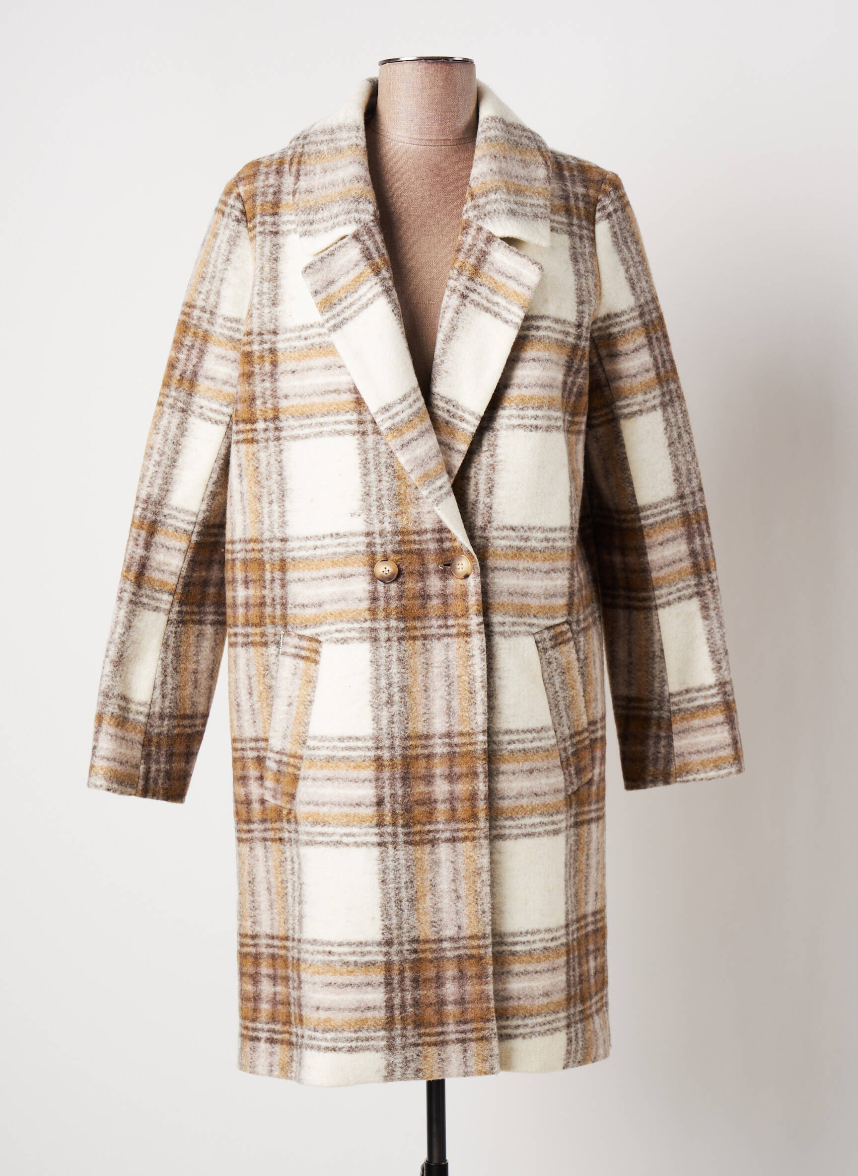 Julie Guerlande Manteaux Longs Femme couleur beige