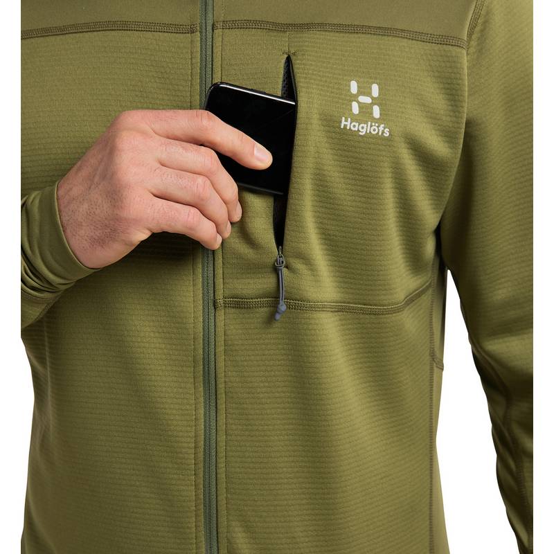Haglfs L.I.M Mid Multi Hood Fleecejacke Herren