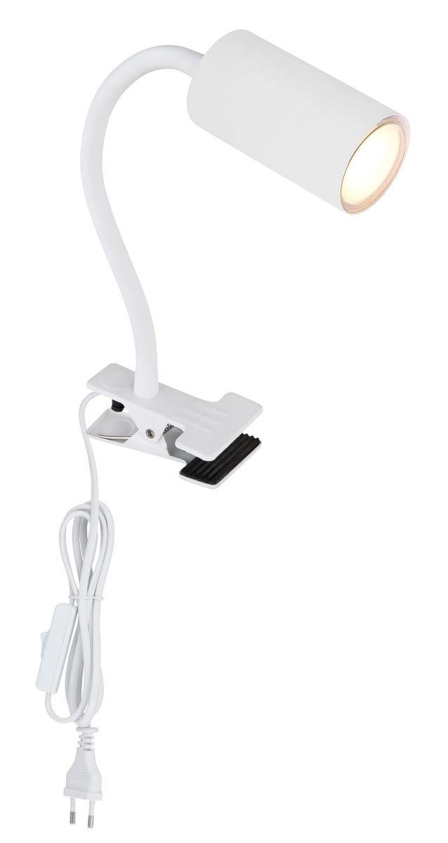 Globo LED Klemmlampe Robby 1-flg