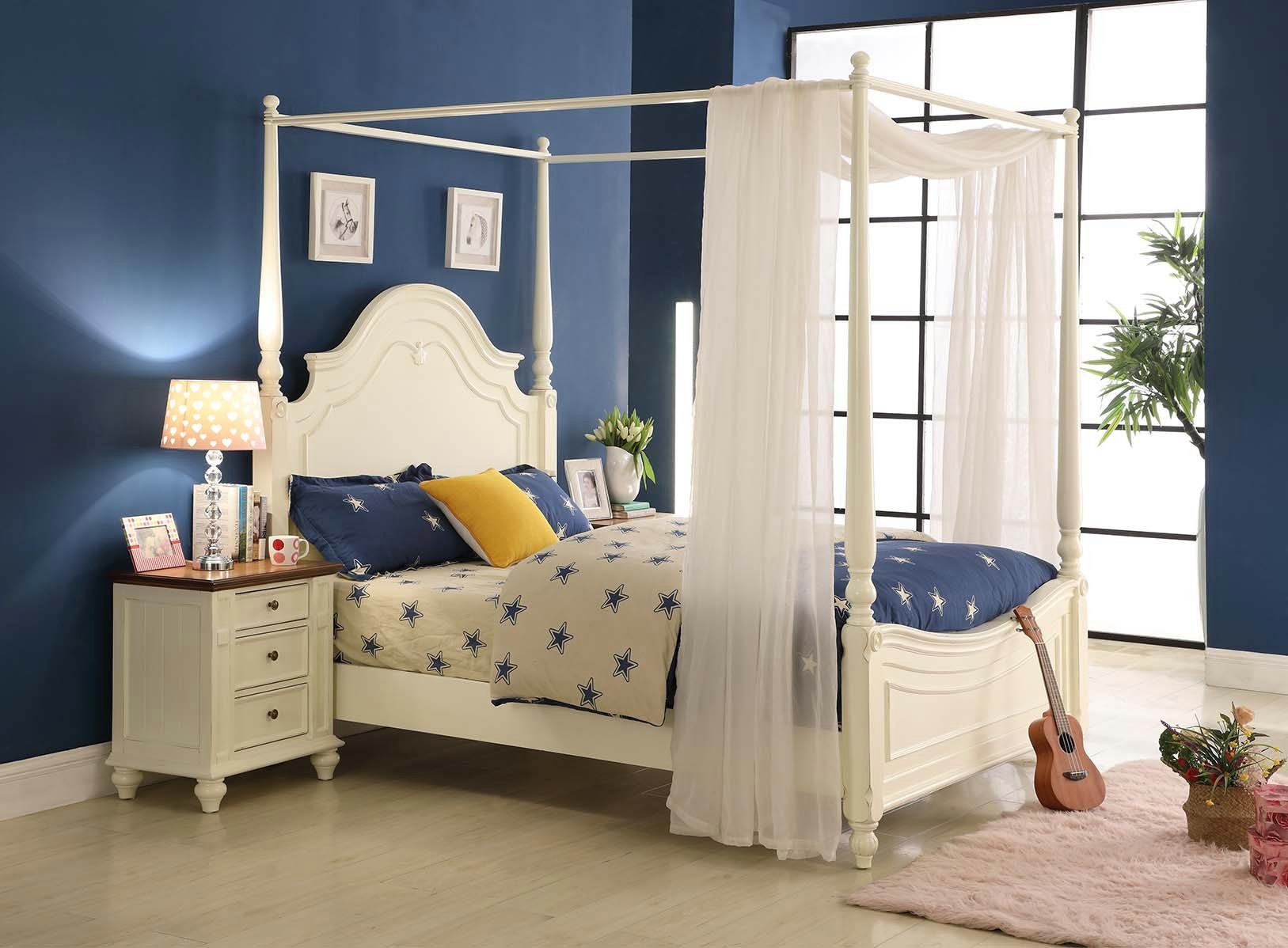 JVmoebel Himmelbett, Himmelbett Echtes Holz Bett Design Luxus Betten Klassische Schlfzimmer