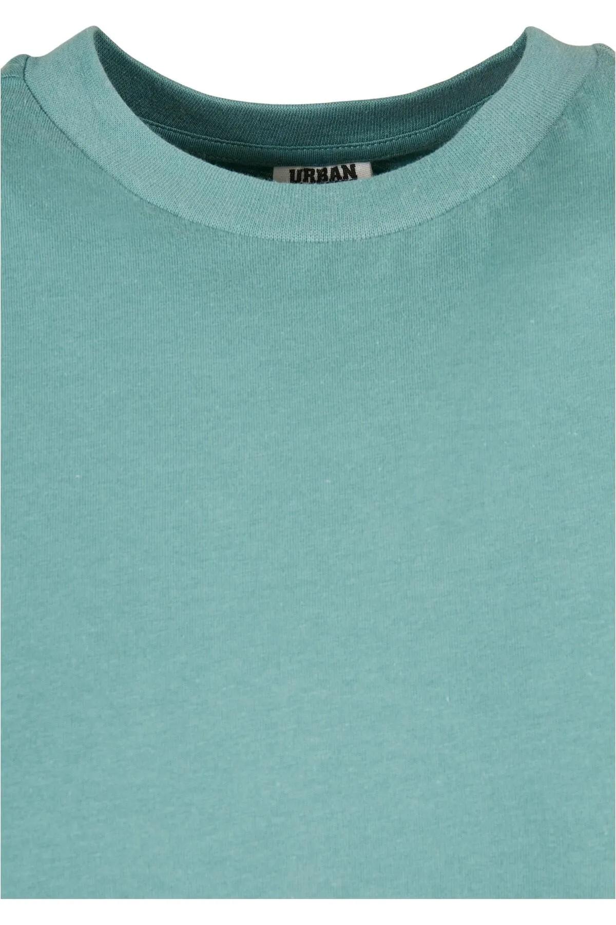 Urban Classics  Damen Damen-T-Shirt-Kleid aus Bio-Baumwolle mit Cut-On-Ärmeln
