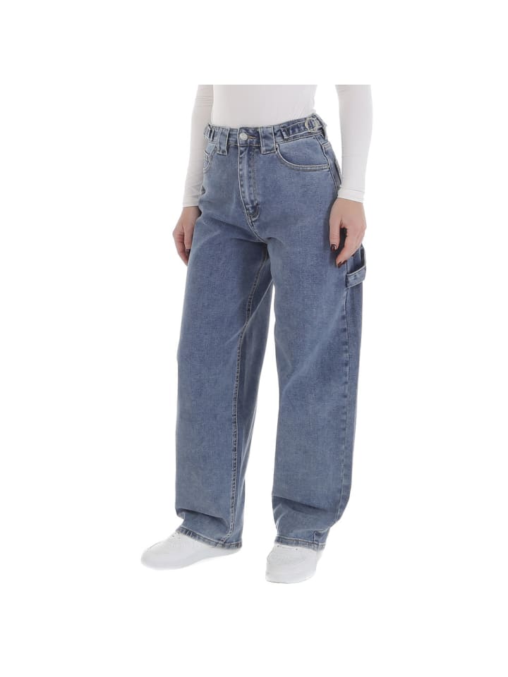 Ital-Design Jeans in Blau günstig kaufen