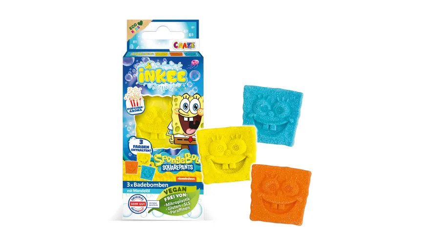 CRAZE - INKEE Badebombe 3er Pack
