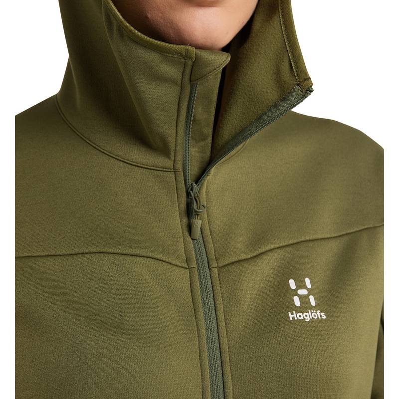 Haglöfs Frost Mid HoodHood Fleecejacke Damen
