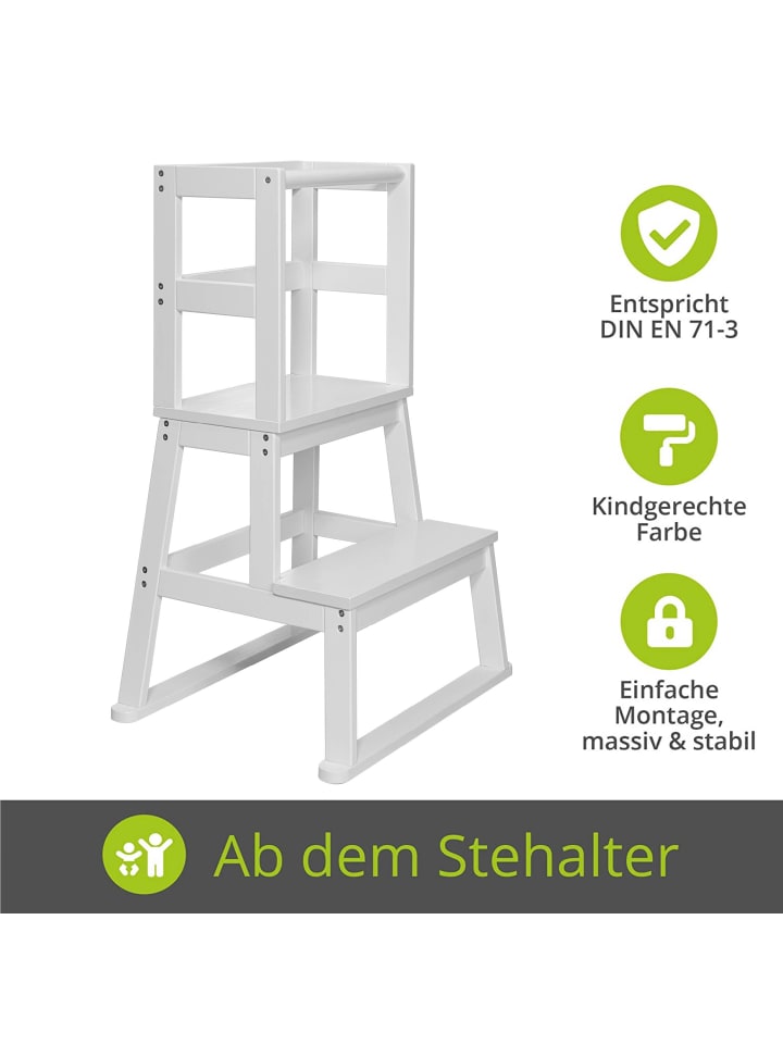BOMI Lernturm Swubi in Weiß günstig kaufen onesize