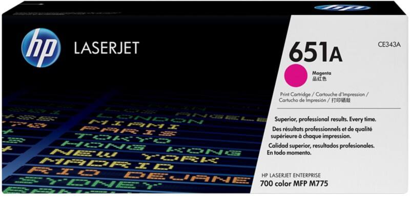 HP 651A Original Tonerkartusche CE343A Magenta