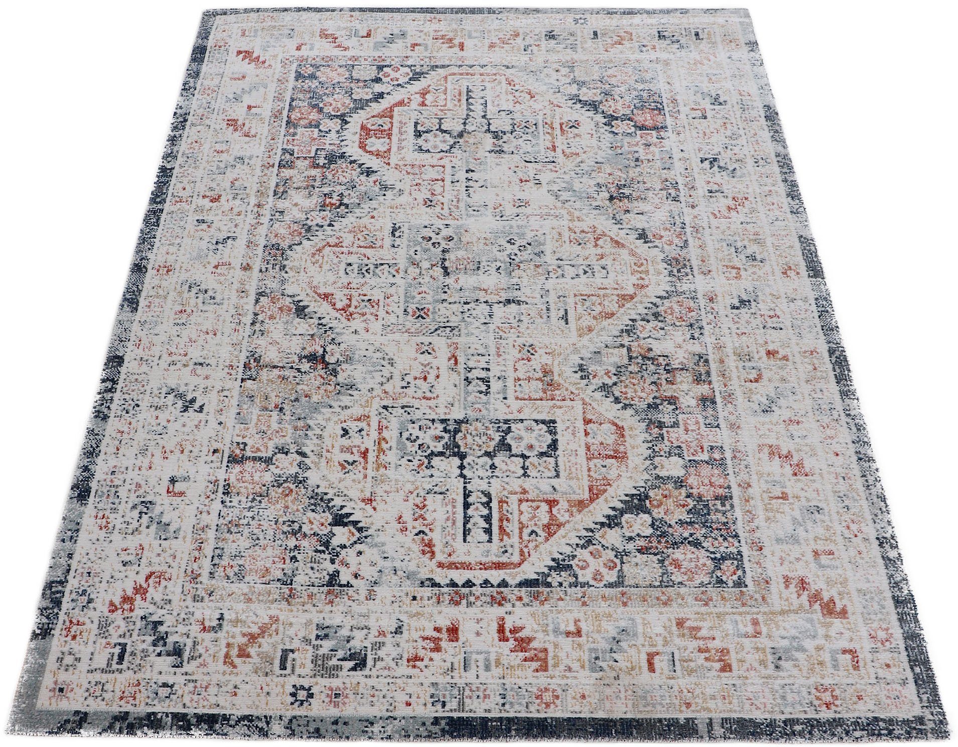 Teppich Rina, carpetfine, rechteckig, Höhe: 3 mm, Orient Vintage Look
