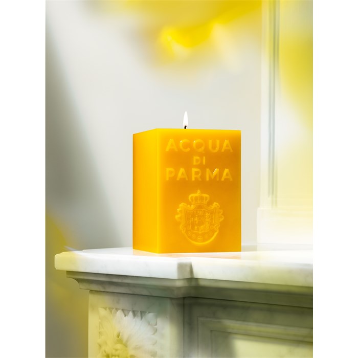 Gelbe Cube Candle Colonia