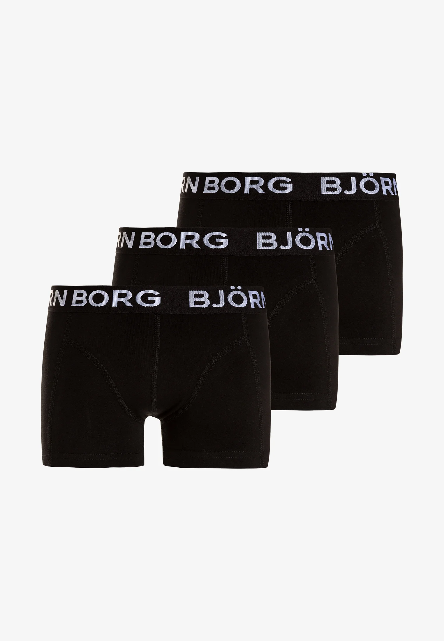 Björn Borg SOLIDS SAMMY SHORTS 3 PACK - Culotte