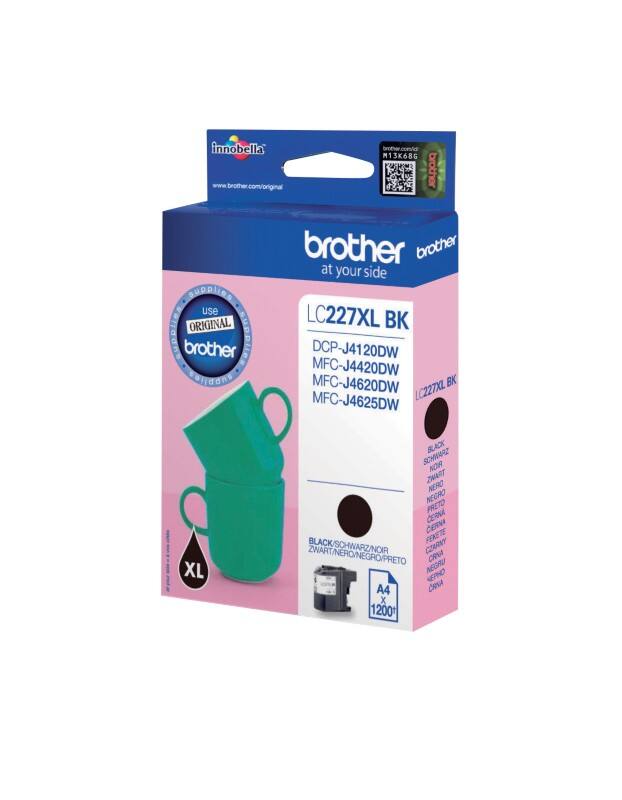 Brother LC227XLBK Original Tintenpatrone Schwarz