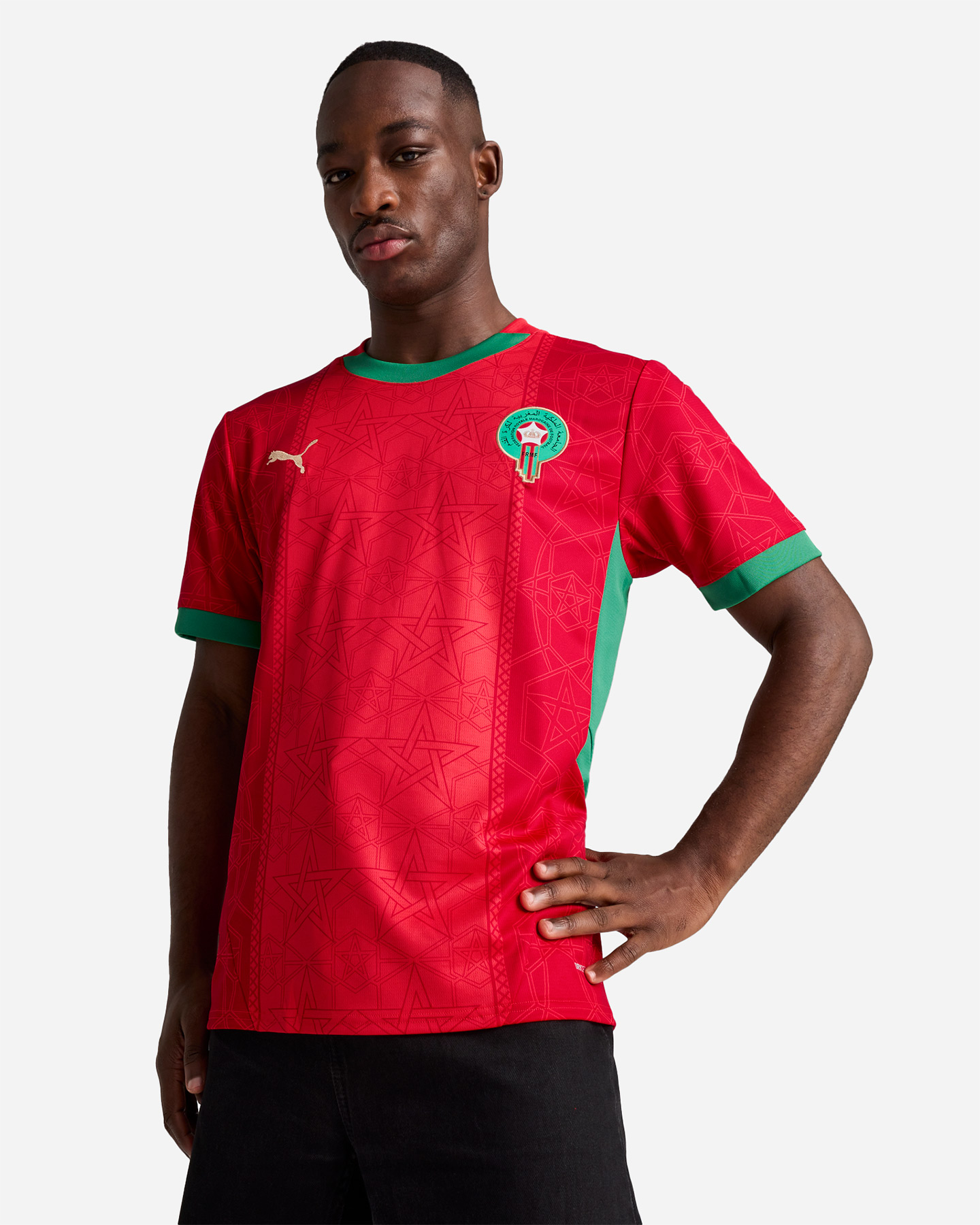 Oficiálna replika domáceho futbalového dresu Puma Maroko M 777696-01