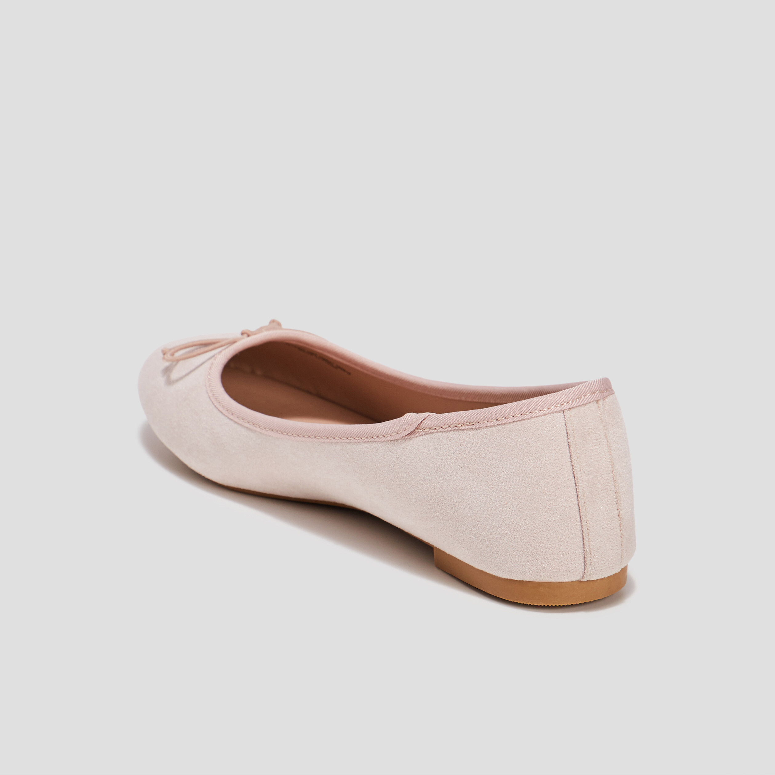 Ballerines avec noeuds rose femme | La Halle