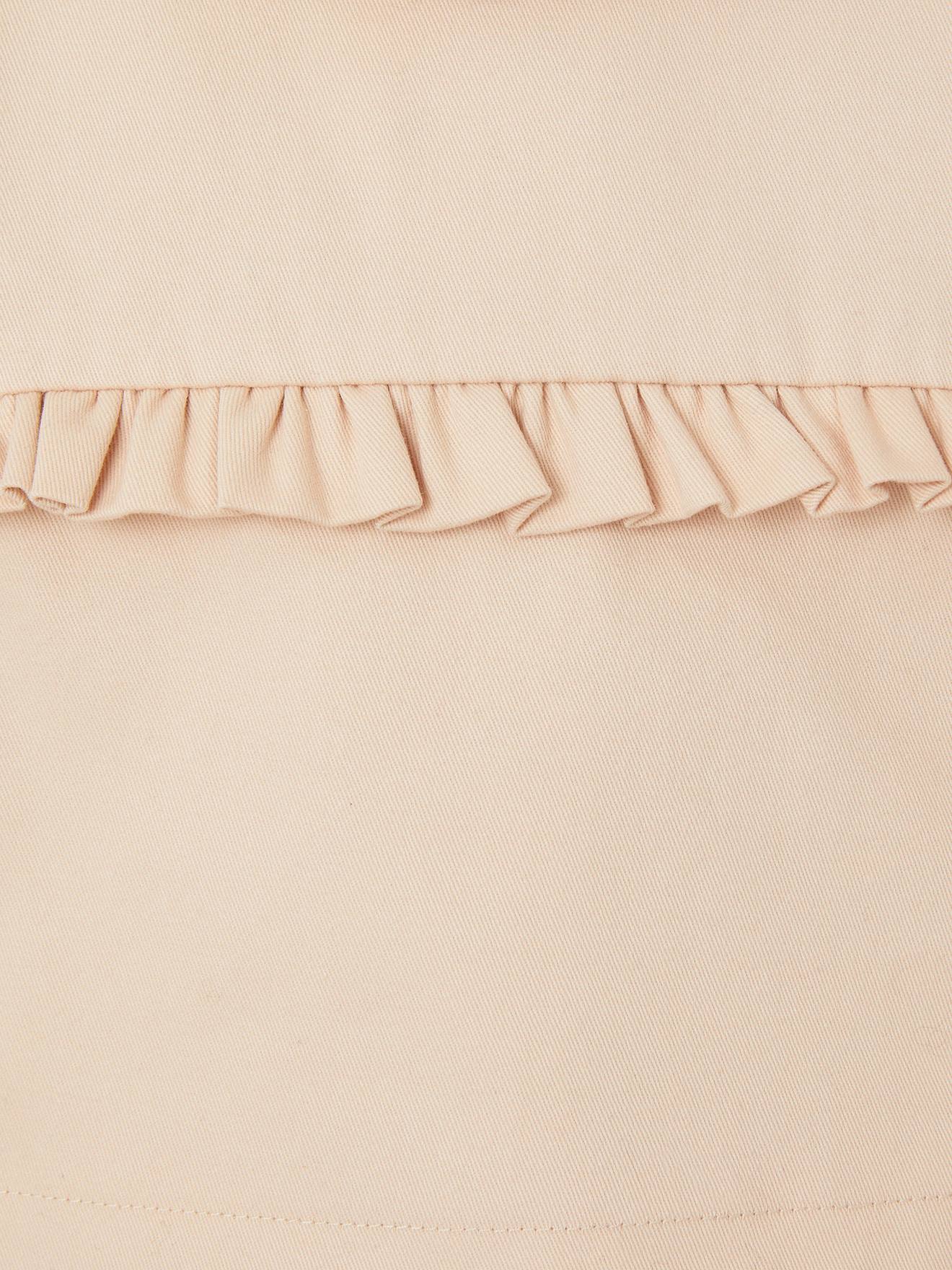 Vertbaudet Gefütterte Baby Jacke mit Kapuze - beige