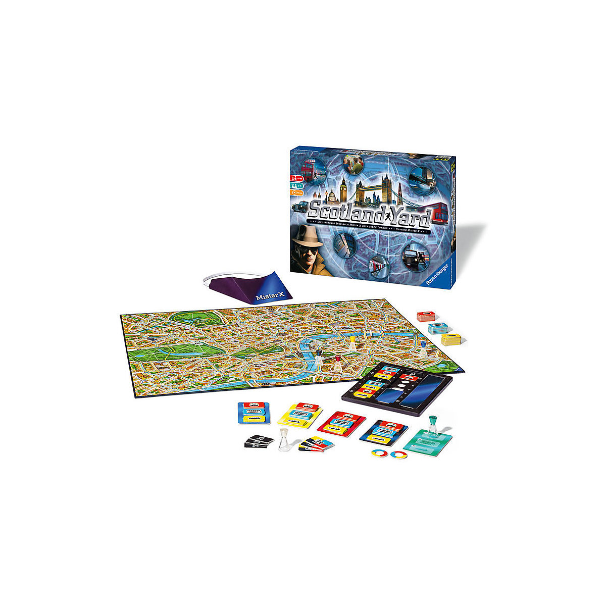 SPIEL DES JAHRES 1983 - Scotland Yard Neuauflage