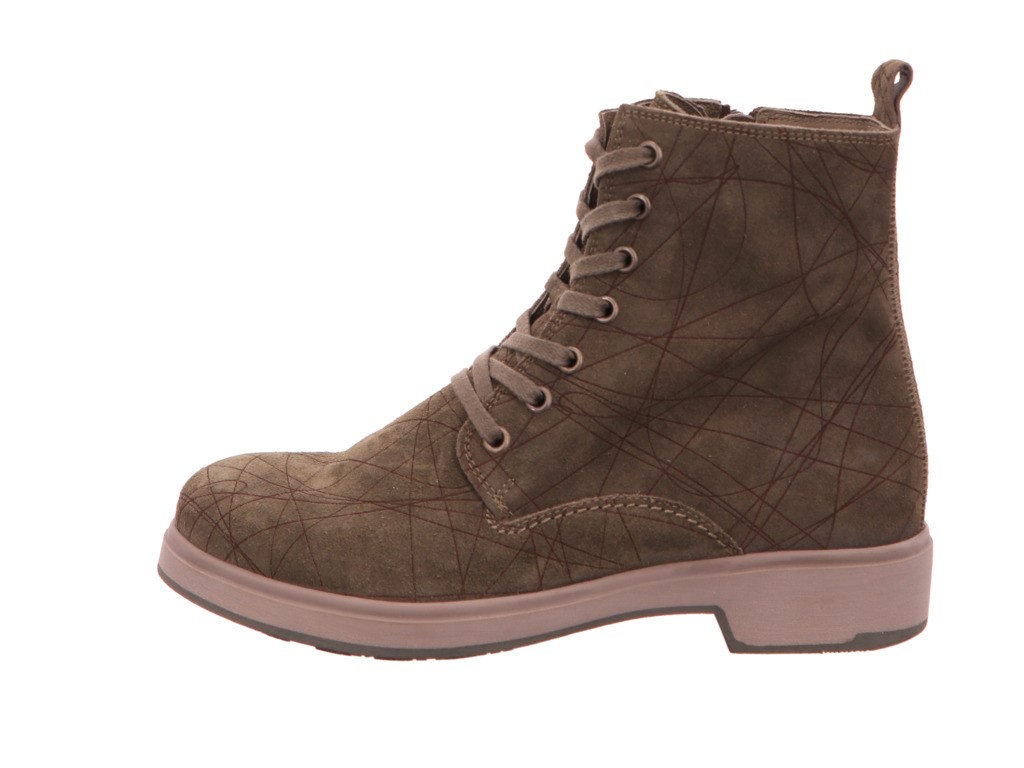 THINK Schnür-Stiefeletten grün 3-000406