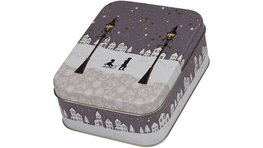 Gawol Gebäckdose Silent Night 5,7x14,7x11,5cm