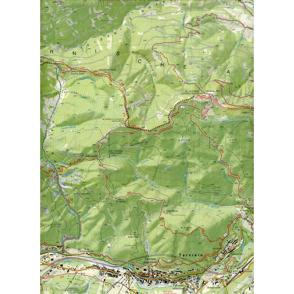 Tabacco Wandern Alpi Giulie 1:25000 - Wanderkarte