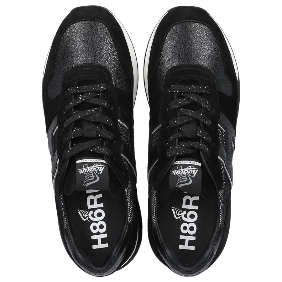 Hogan - Sneaker low H383 Kalbsleder - schwarz