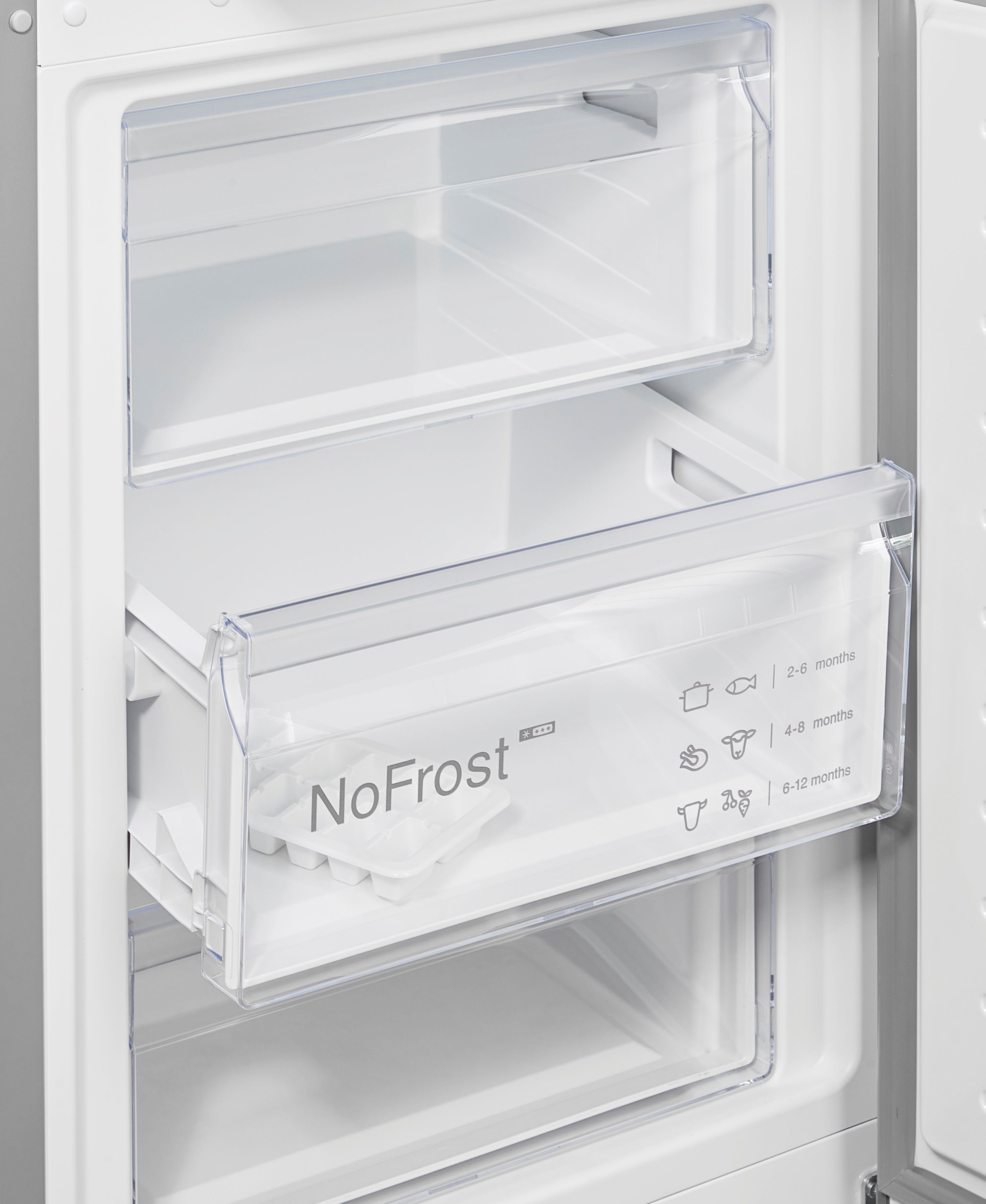 BOSCH Kühl-/Gefrierkombination KGN397LDF, 203 cm hoch, 60 cm breit