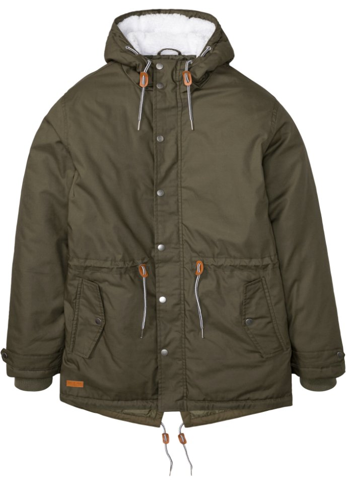Parka mit Teddyfutter