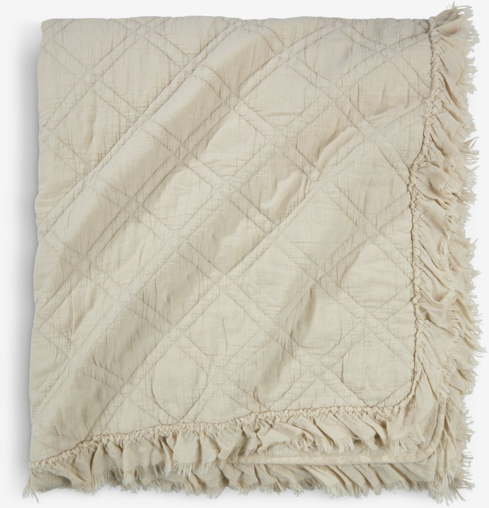 HENGEAKS sengeteppe HENGEAKS 220x240 beige