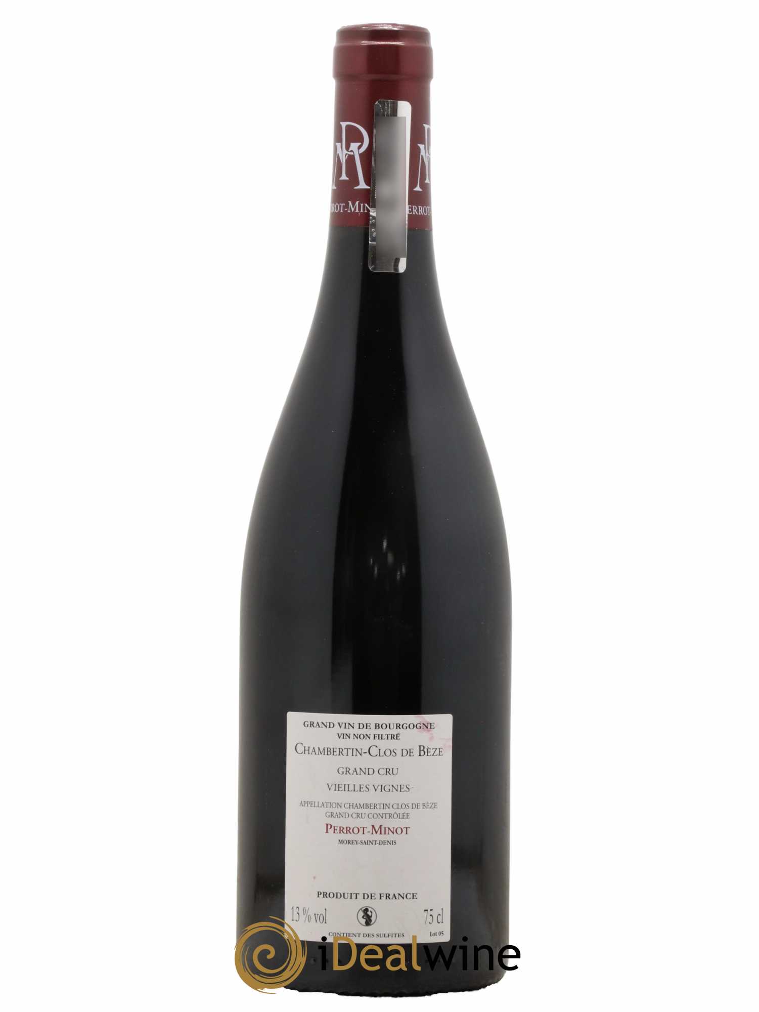 Chambertin Clos de Bèze Grand Cru Vieilles vignes Perrot-Minot  2014 - Lot de 1 Bouteille