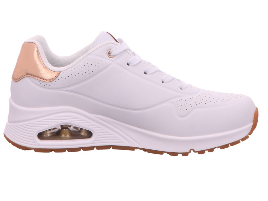 SKECHERS Freizeit Schnürer silber