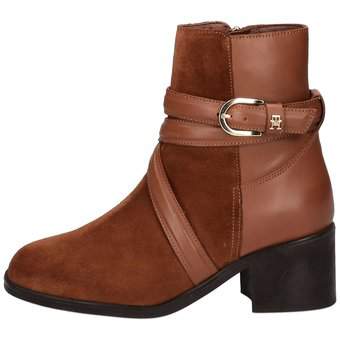 Tommy Hilfiger Elevated Essential Mid Heel in braun