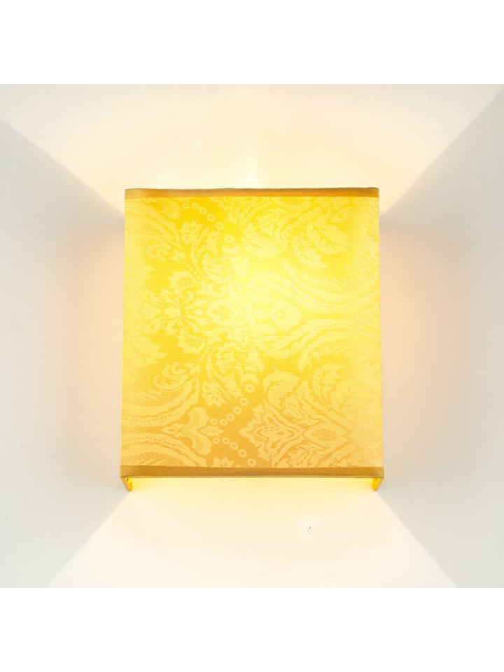 Licht-Erlebnisse Wandlampe in Taupe gemustert günstig kaufen onesize
