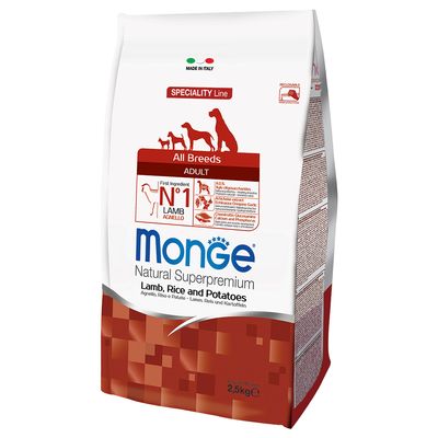 Monge Super Premium Lamm, Reis & Kartoffel