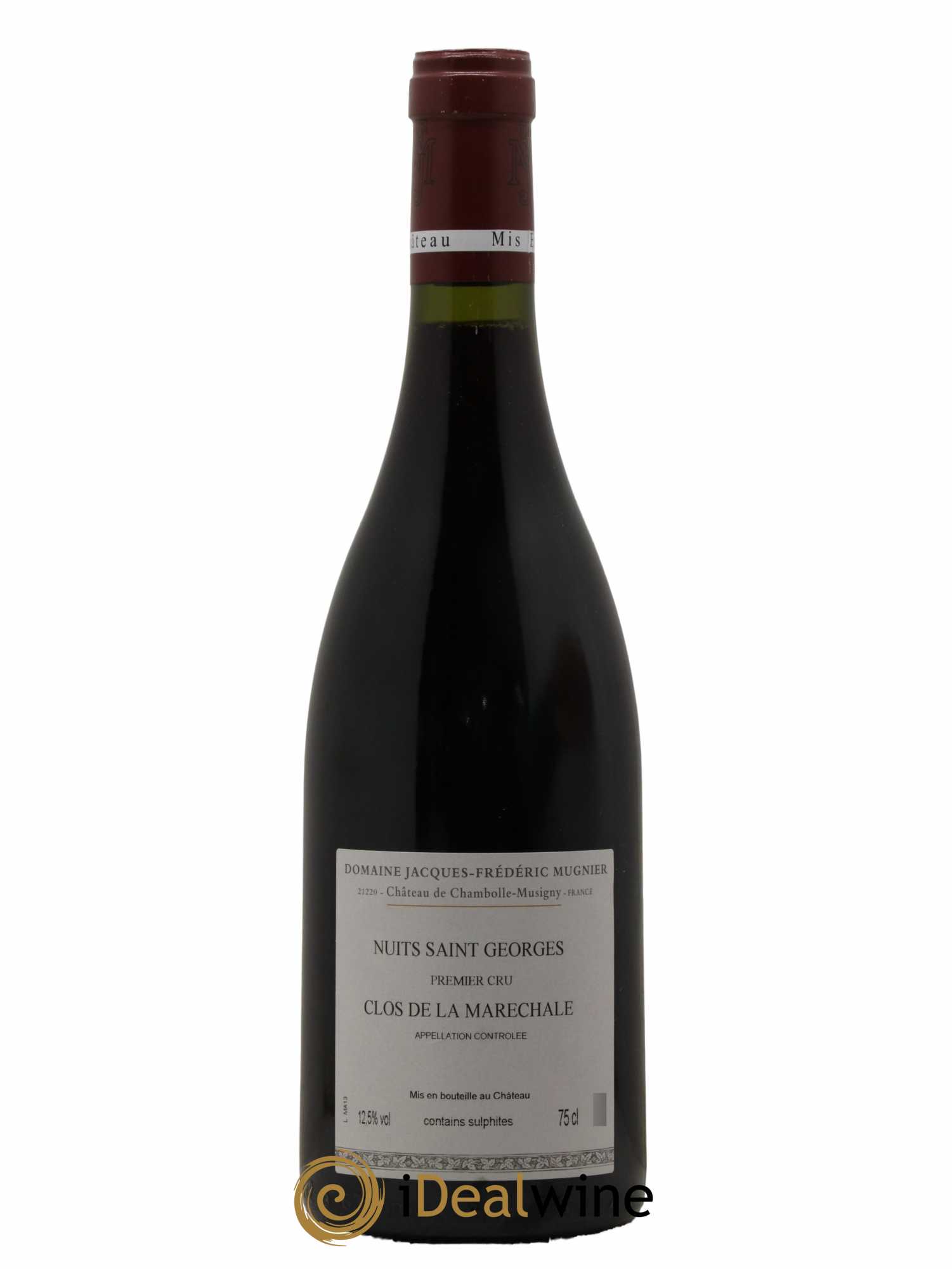 Nuits Saint-Georges 1er Cru Clos de La Maréchale Jacques-Frédéric Mugnier  2013 - Lot de 1 Bouteille