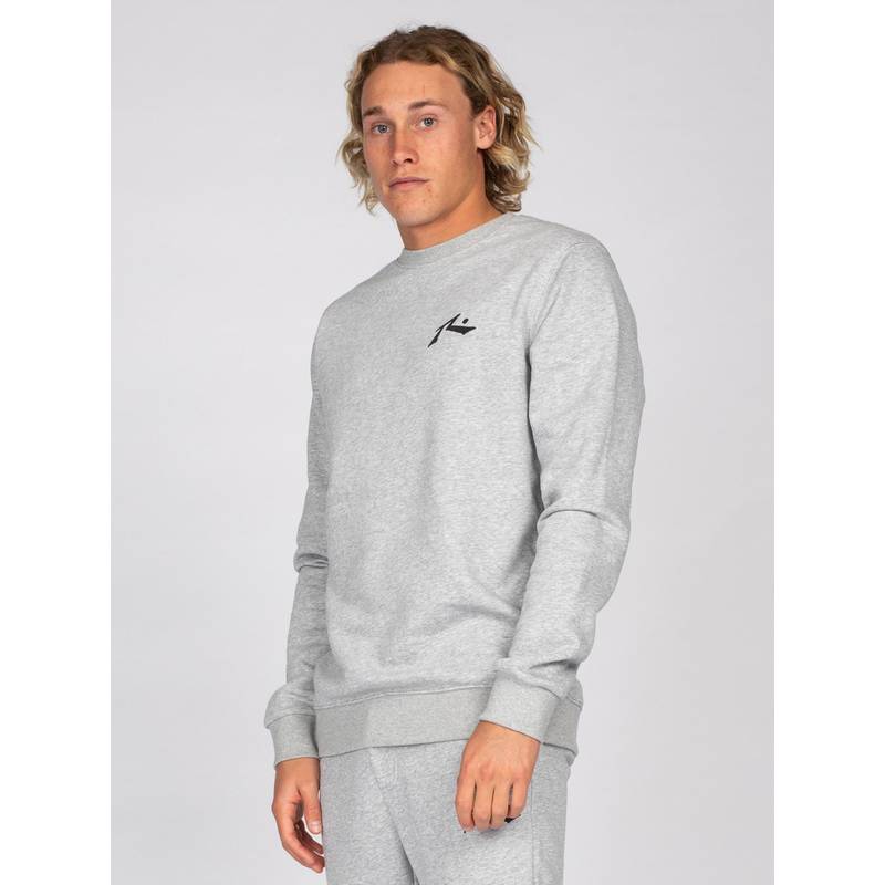 RUSTY ONE HIT WONDER CREW FLEECE Rundhalspullover Herren