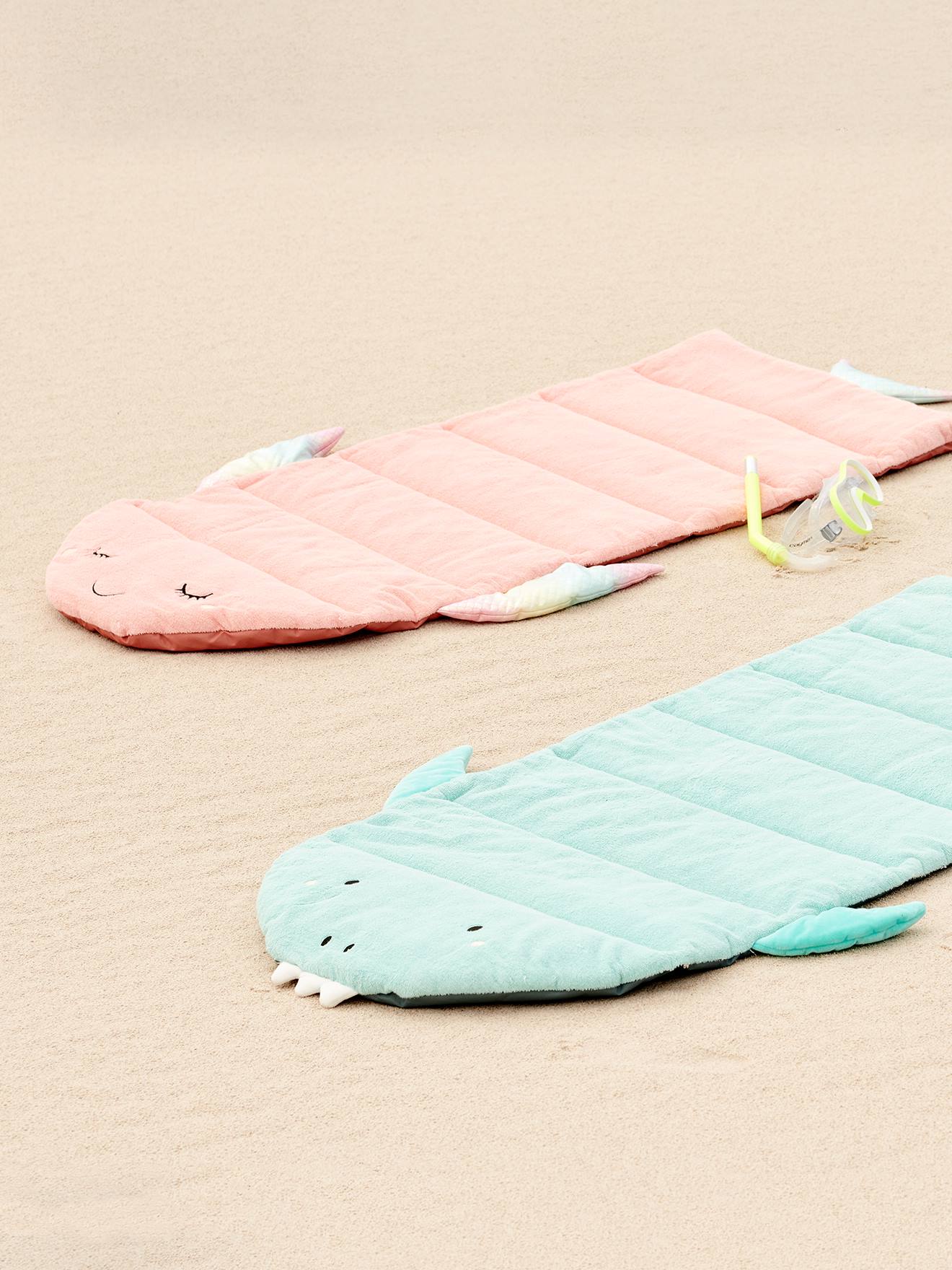 Matelas de plage Fish rose