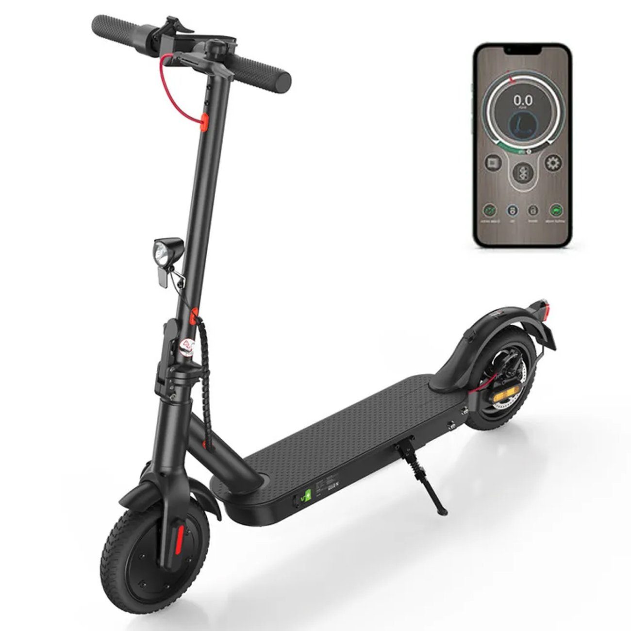 LETGOSPT E-Scooter 350W ELEKTROSCOOTER mit Straßenzulassung ABE, 8,5