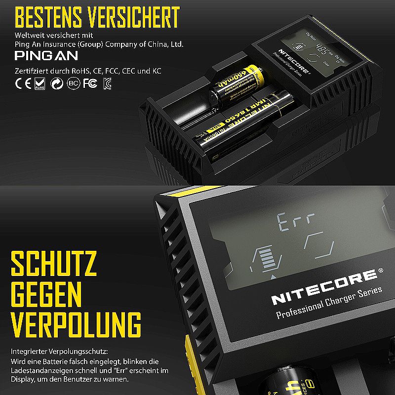 USB-Ladegerät Digicharger D2EU- EU-Version