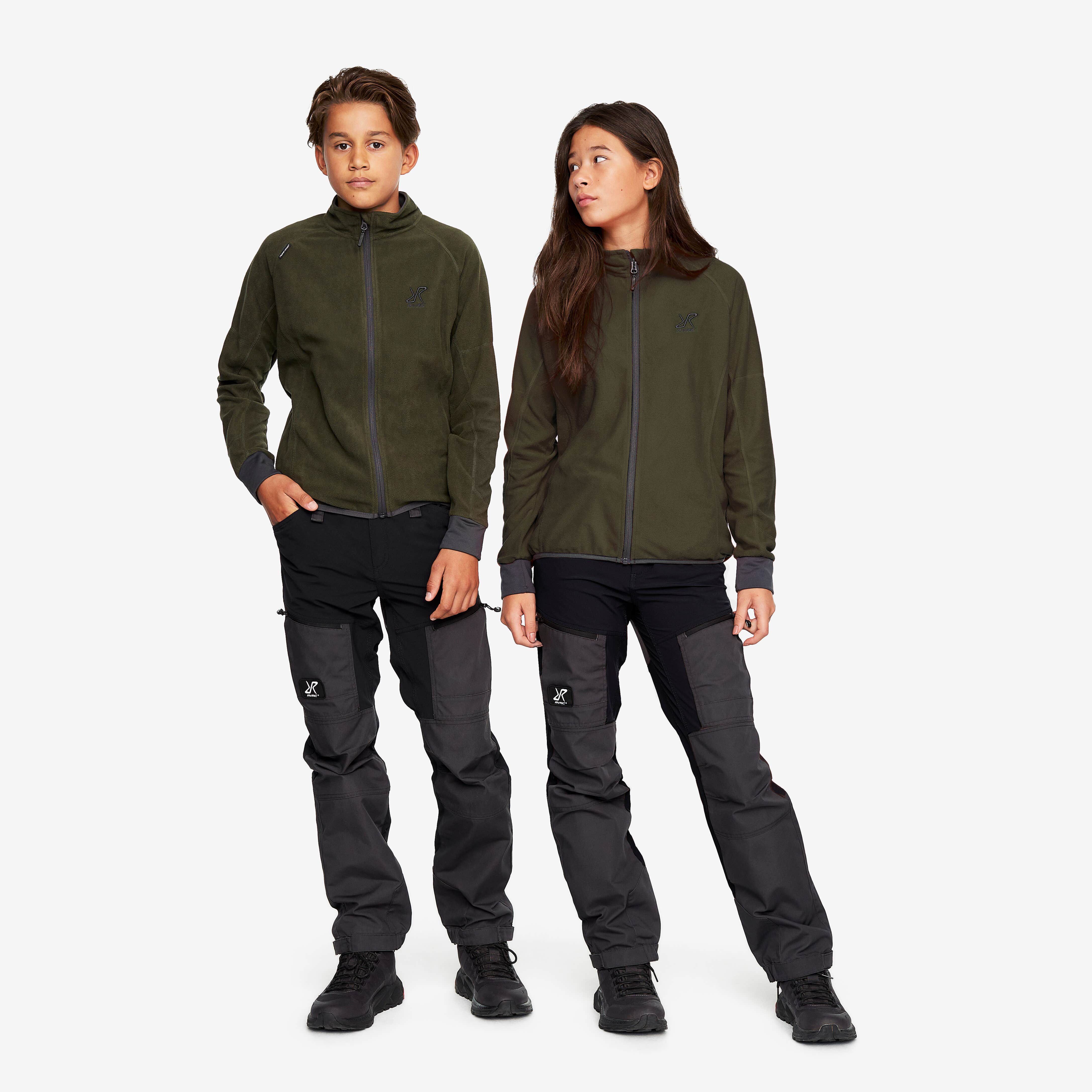 Trekker Fleece Teens Forest Night