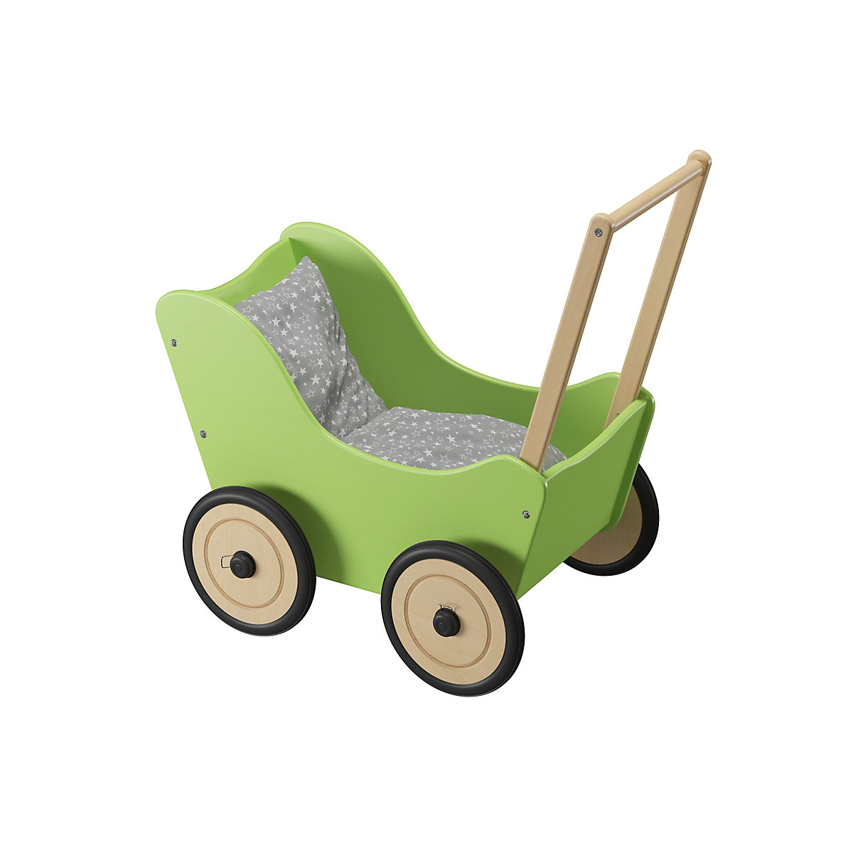 Puppenwagen als Lauflernhilfe in verschiedenen Farben