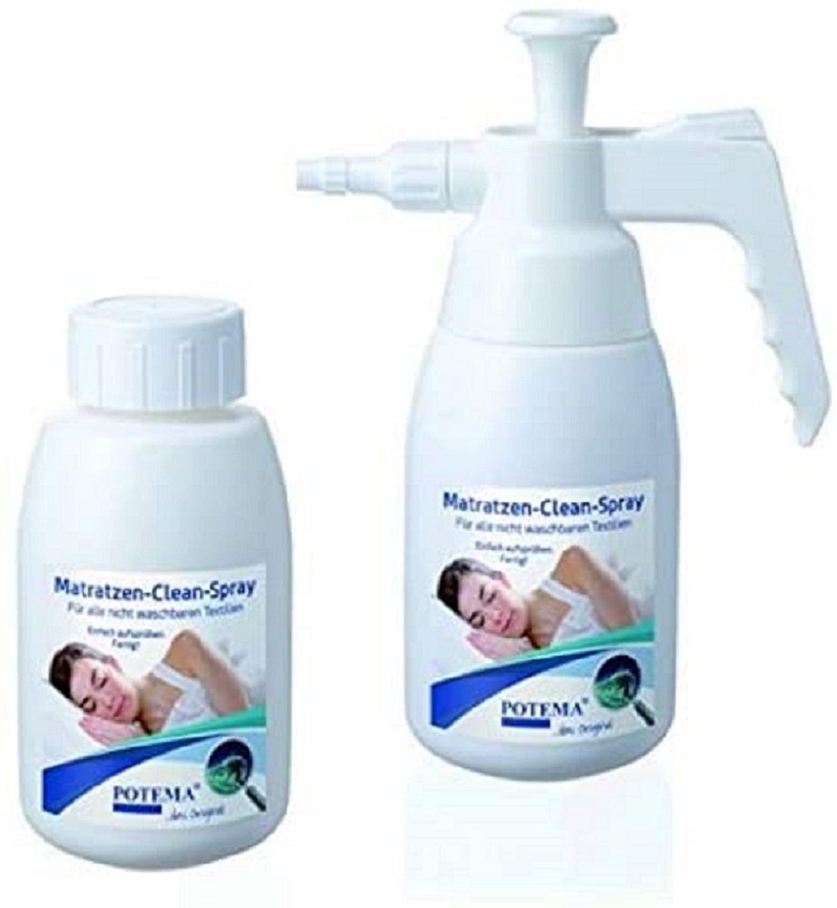 Potema Matratzenreinigungsgerät Matratzenclean Spray, Anti-Milbenspray. Basispaket, 2 x 750 ml