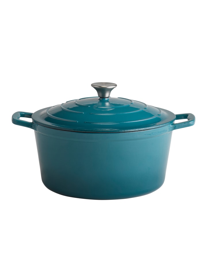 APS Kochtopf mit Deckel in blau, Ø 28 cm, H: 13 cm, 6 Liter     günstig kaufen onesize