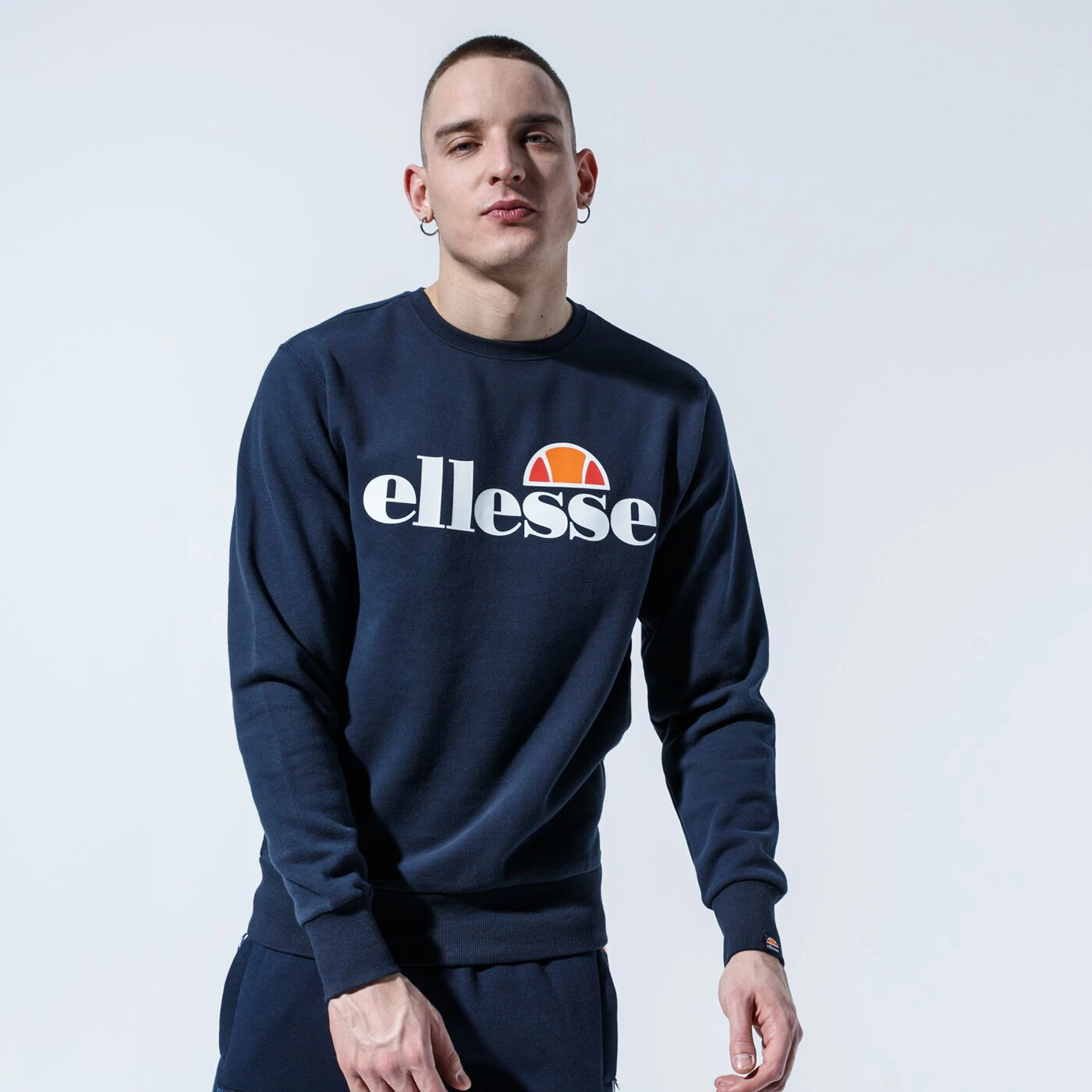 ELLESSE SWEATSHIRT SL SUCCISO NAVY Dunkelblau