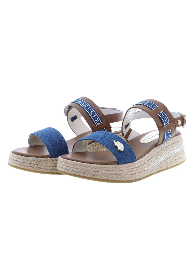 US Polo Assn. GLORY - Sandalias de cuña