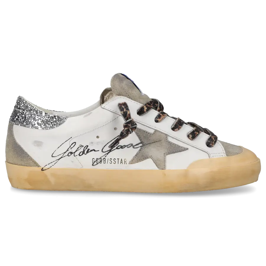 Golden Goose - Sneaker low SUPER-STAR Veloursleder - grau