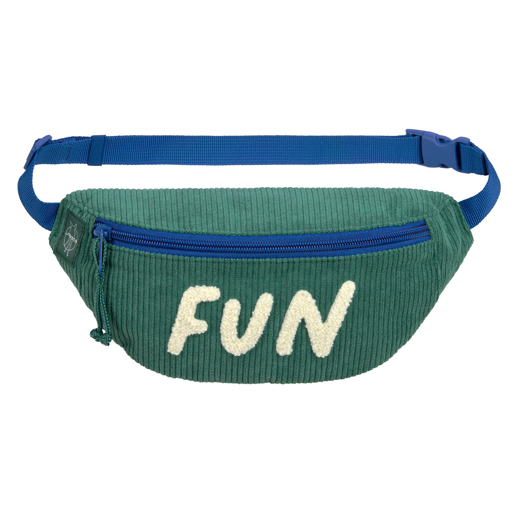 Bauchtasche Kinder Cord - Little Gang, Fun, Grün