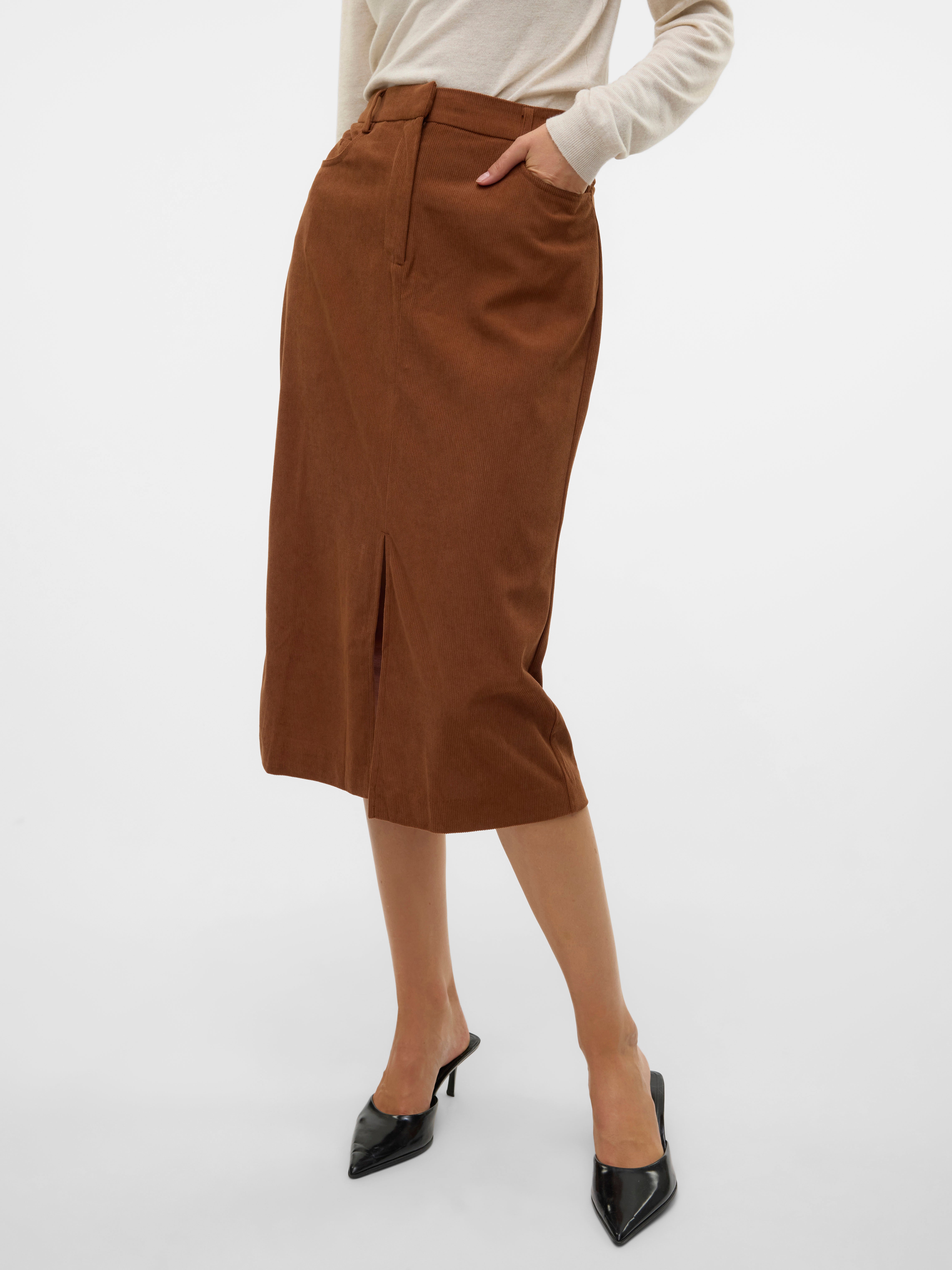 VMVILJA Hohe Taille Langer Rock