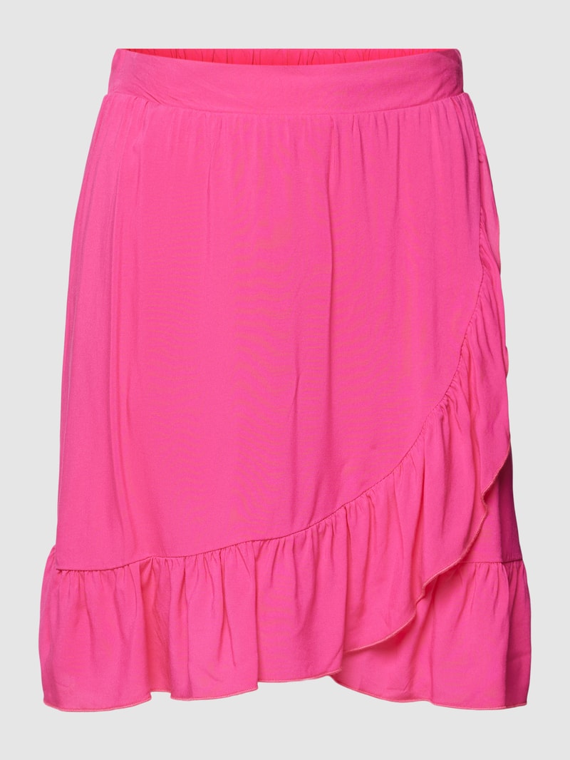 Rock in Wickel-Optik Modell 'VIPAYA' in pink