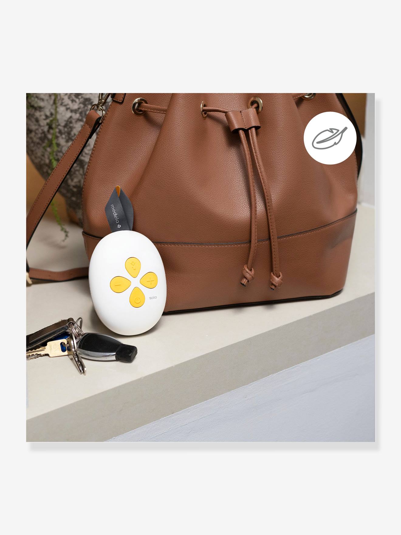 Tire-lait électrique rechargeable Solo MEDELA blanc/jaune